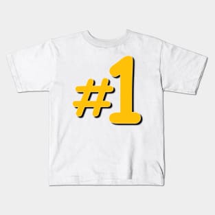 #1 Kids T-Shirt